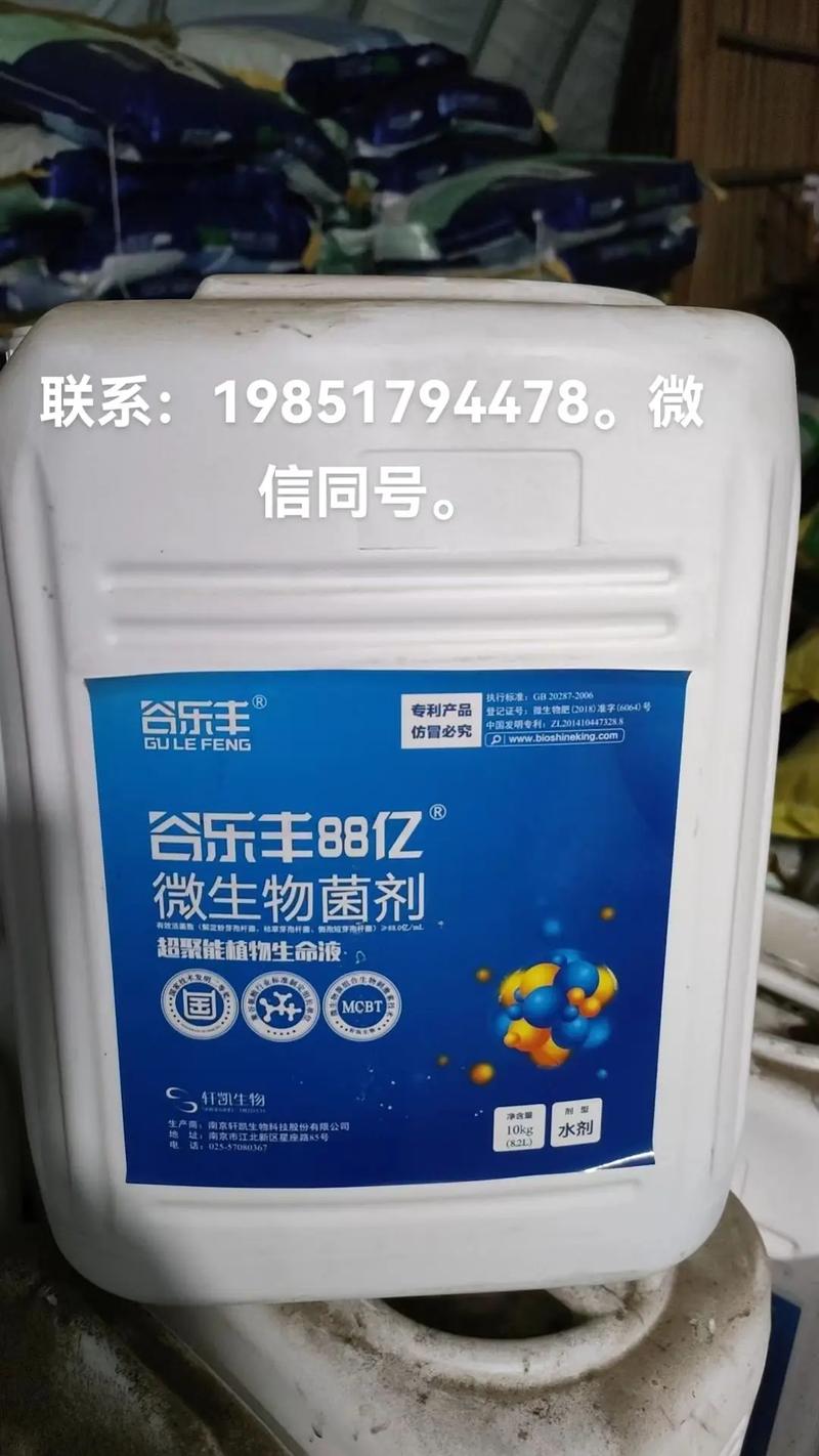 谷乐丰系列 南京轩凯微生物菌剂的绿色力量